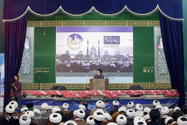 تجدید بیعت طلاب با امام زمان (عج)
