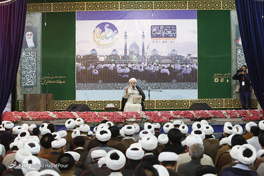 تجدید بیعت طلاب با امام زمان (عج)