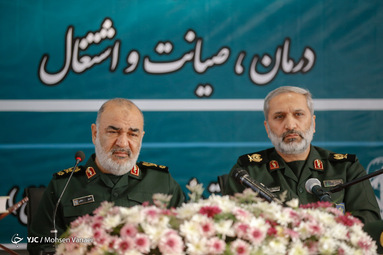 بازدید سردار سلامی فرمانده کل سپاه از مرکز معتادان متجاهر