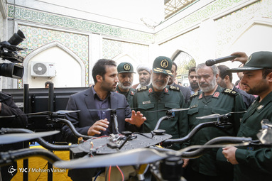 آئین صبحگاه واحدهای نمونه سپاه پاسداران و بسیجیان سپاه تهران