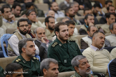 آئین صبحگاه واحدهای نمونه سپاه پاسداران و بسیجیان سپاه تهران