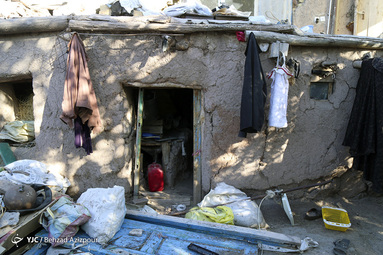 خسارات زلزله در روستای ورنکش
