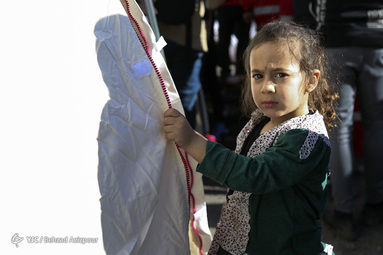 خسارات زلزله در روستای ورنکش