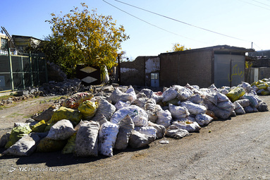 خسارات زلزله در روستای ورنکش