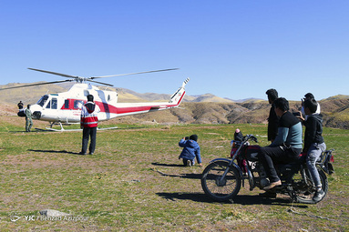 خسارات زلزله در روستای ورنکش