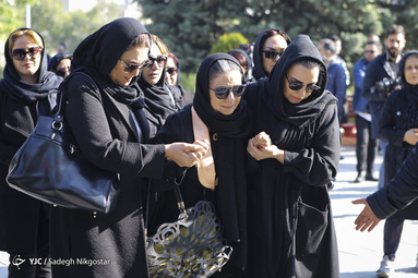 تشییع پیکر مجید اوجی
