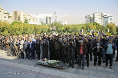 تشییع پیکر مجید اوجی
