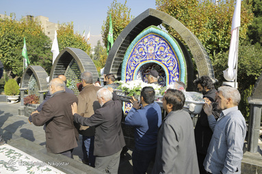 تشییع پیکر مجید اوجی