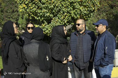 تشییع پیکر مجید اوجی