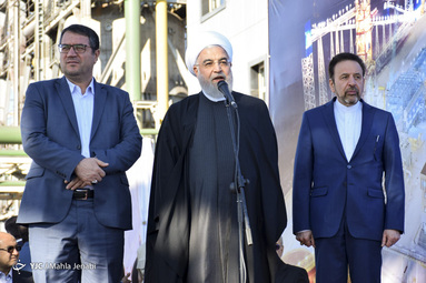 افتتاح کارخانه فولاد بافت کرمان توسط رییس جمهور