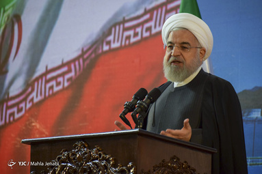 افتتاح کارخانه فولاد بافت کرمان توسط رییس جمهور