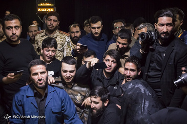 وداع با پیکر شهید محمد مهدی رضوان