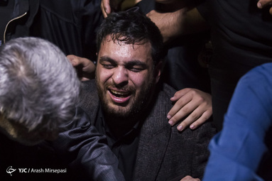 وداع با پیکر شهید محمد مهدی رضوان