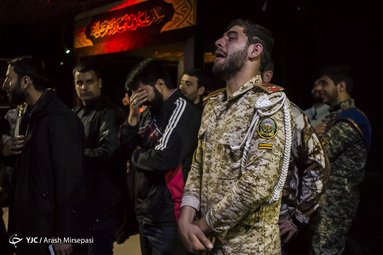 وداع با پیکر شهید محمد مهدی رضوان