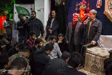 وداع با پیکر شهید محمد مهدی رضوان