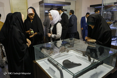 بازدید دانشجویان خارجی از دانشگاه ستاد و فرماندهی ارتش