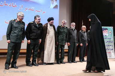 مراسم تقدیر از خادمان اربعین حسینی