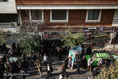 تشییع پیکر بسیجی شهید محمدمهدی رضوان
