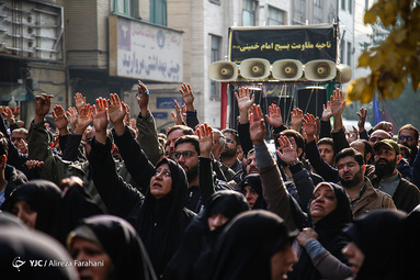 تشییع پیکر بسیجی شهید محمدمهدی رضوان