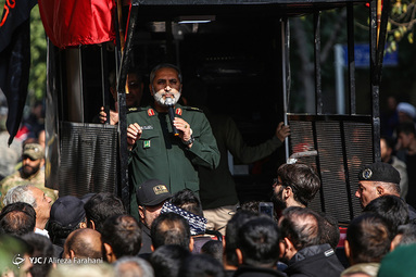 تشییع پیکر بسیجی شهید محمدمهدی رضوان