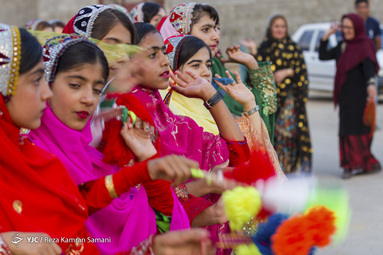 جشنواره رنگ‌ها در عروسی بختیاری