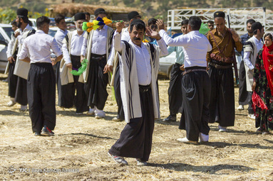 جشنواره رنگ‌ها در عروسی بختیاری