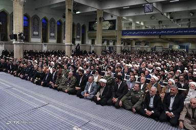 دیدار میهمانان کنفرانس وحدت اسلامى با رهبر انقلاب