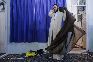 عمامه گذاری طلاب در قم