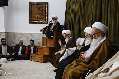 عمامه گذاری طلاب در قم