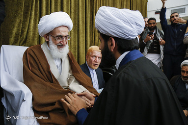 عمامه گذاری طلاب در قم