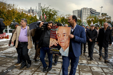تشییع پیکر «رضا عبدی» پیشکسوت رادیو