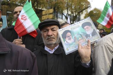 راهپیمایی اعلام انزجار مردم تبریز از آشوبگران و اغتشاشگران در کشور