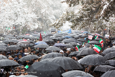 راهپیمایی انزجار مردم همدان از آشوبگران