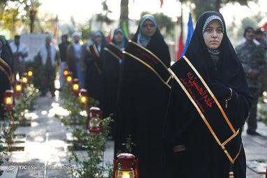 تجدید میثاق بسیجیان با امام راحل و شهدا