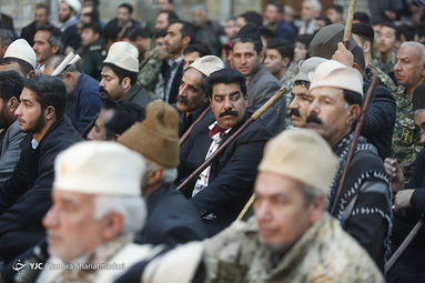 تجدید میثاق بسیجیان با امام راحل و شهدا