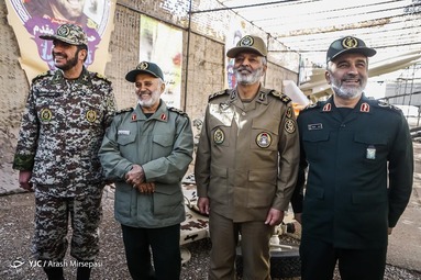 مرحله پایانی رزمایش مدافعان آسمان ولایت ۹۸