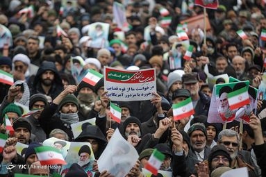 راهپیمایی انزجار از آشوبگران در مشهد مقدس