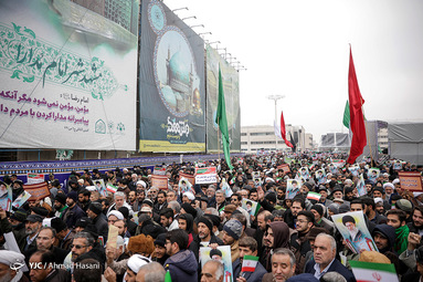 راهپیمایی انزجار از آشوبگران در مشهد مقدس