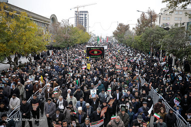 راهپیمایی انزجار از آشوبگران در مشهد مقدس
