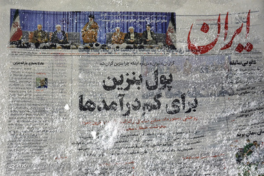 اولین برف پاییزی در تهران