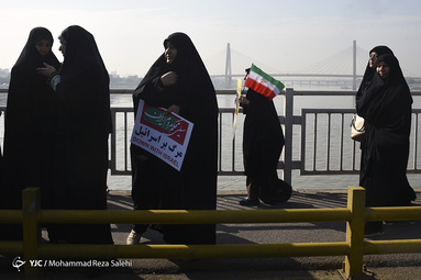 راهپیمایی انزجار از آشوبگران در اهواز