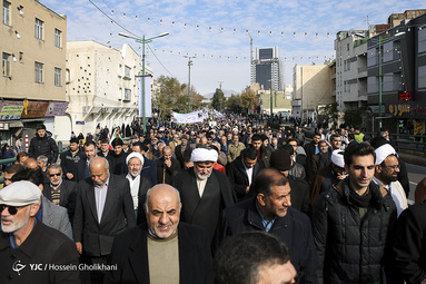 راهپیمایی انزجار از آشوبگران در قزوین