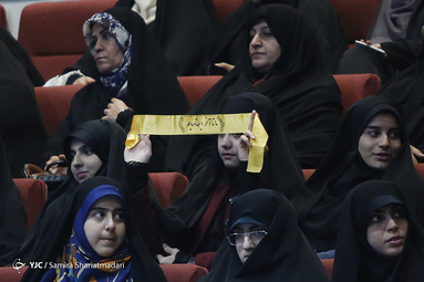 گرد همایی چهار هزار نفری دختران بسیجی