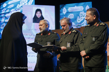 گرد همایی چهار هزار نفری دختران بسیجی
