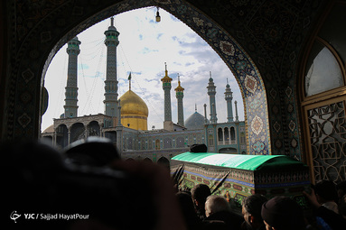 تشییع پیکر آیت‌الله میرمحمدی در قم