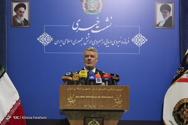 نشست خبری فرمانده نیروی دریایی ارتش