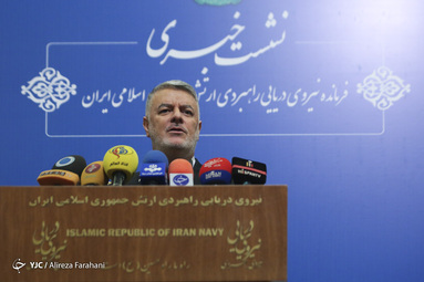 نشست خبری فرمانده نیروی دریایی ارتش