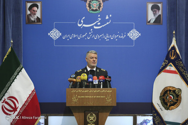 نشست خبری فرمانده نیروی دریایی ارتش