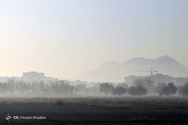 وارونگی هوا در اراک