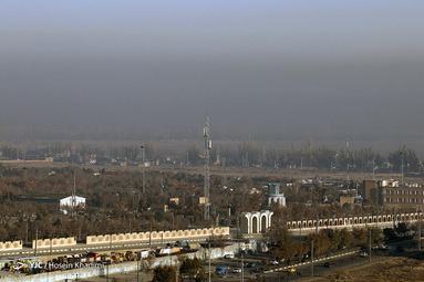 وارونگی هوا در اراک